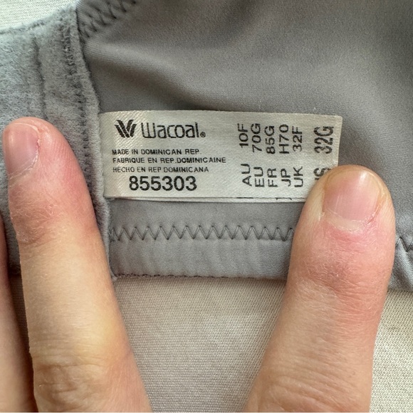 Wacoal Shimmering Silver Bra - Picture 3 of 8